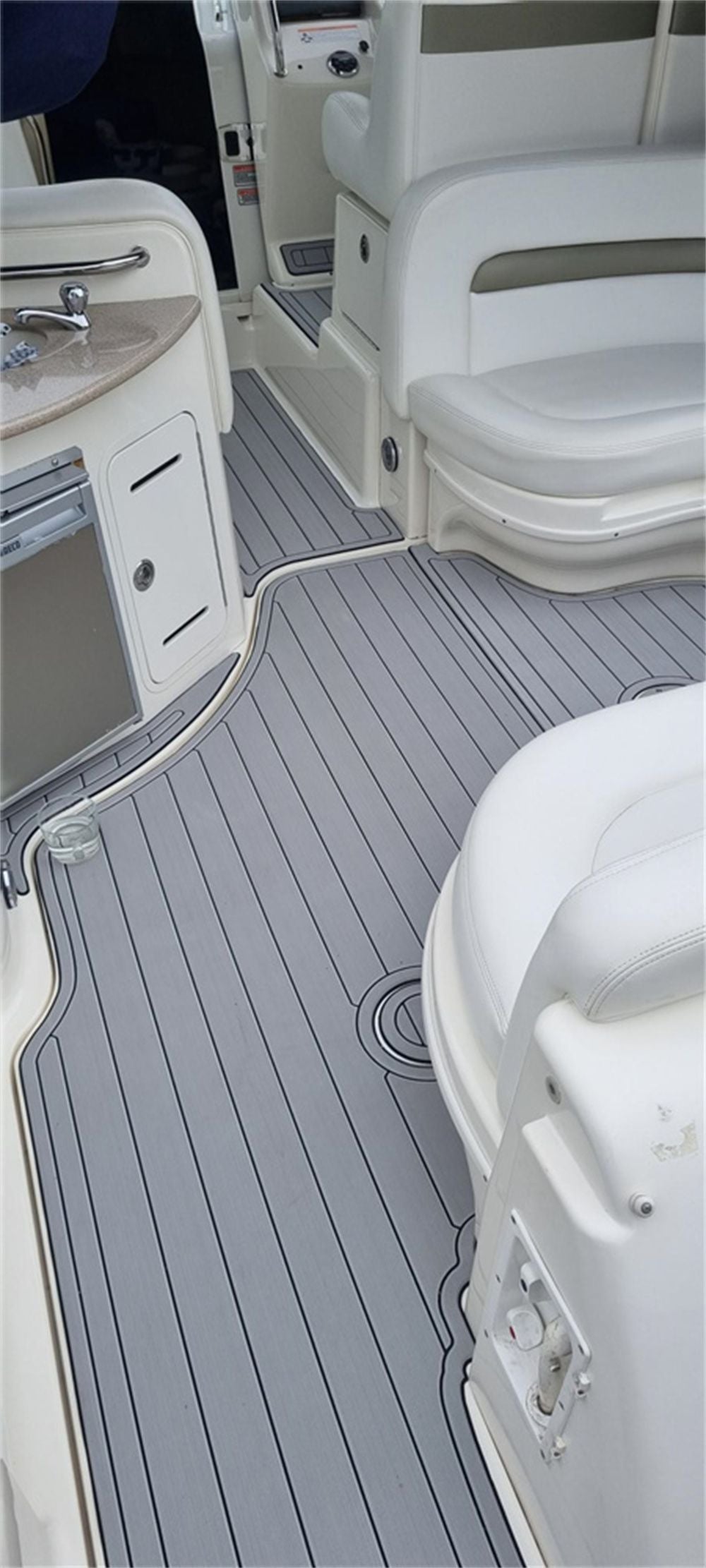 2006 Sea Ray Sundancer 320 Swim Platform Cockpit Pad Boat EVA Teak Flooring