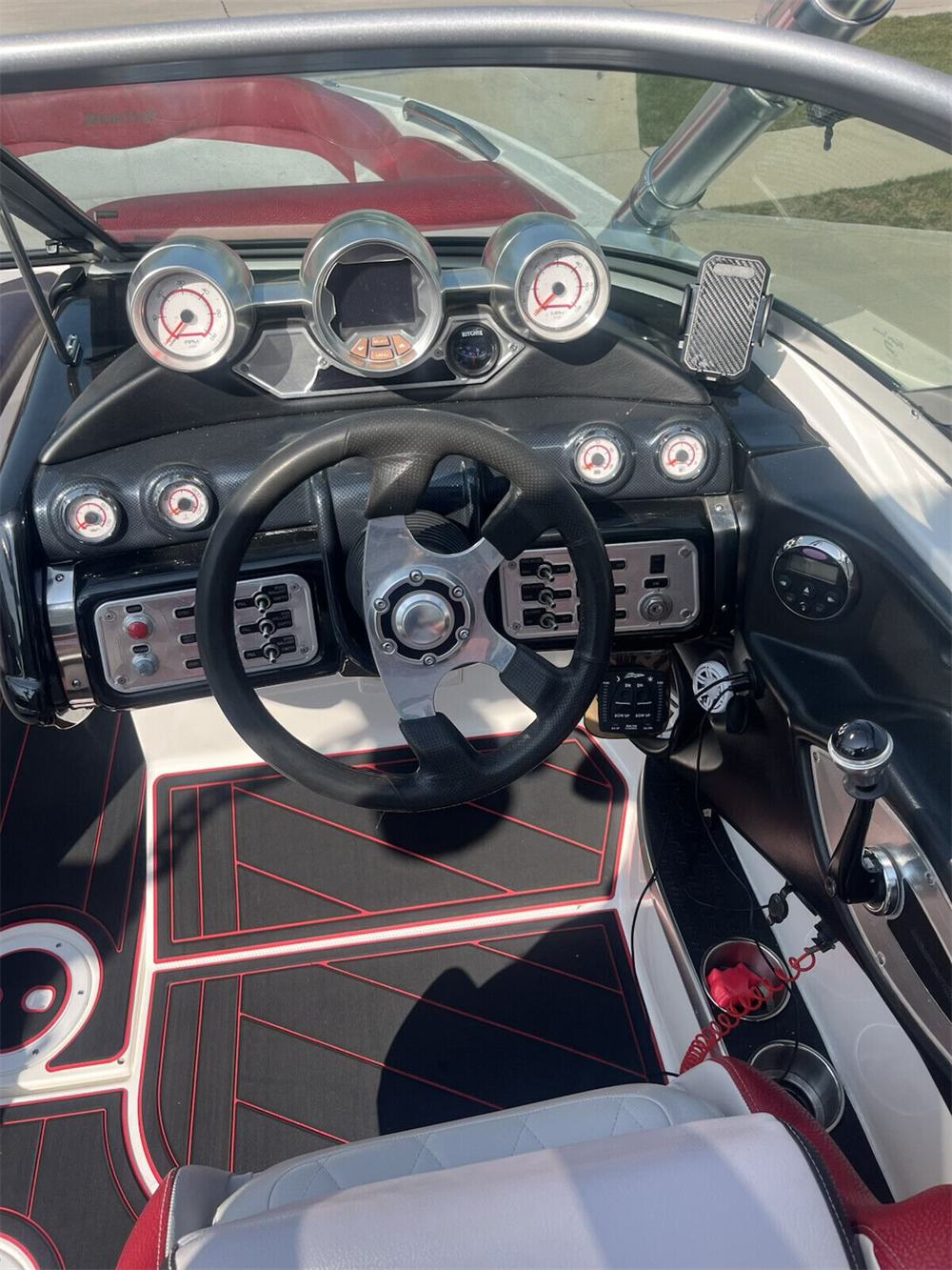 2004-2011 Mastercraft X Star Cockpit Pad Boat EVA Foam Faux Teak Deck