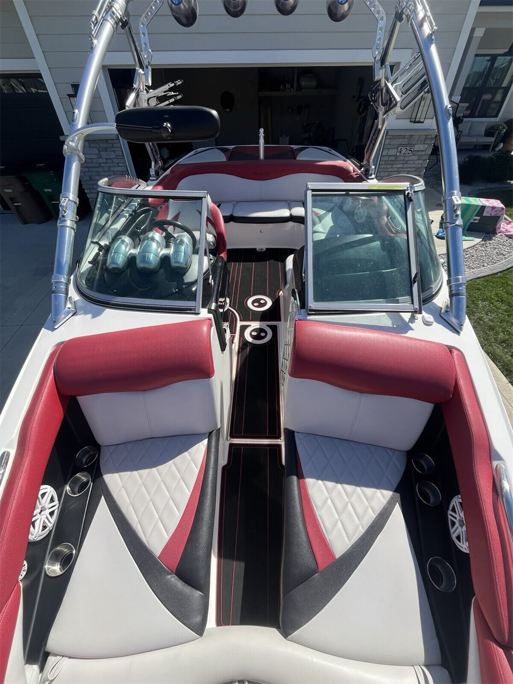 2004-2011 Mastercraft X Star Cockpit Pad Boat EVA Foam Faux Teak Deck
