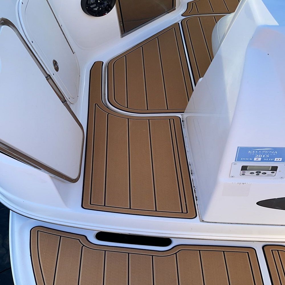 2005 Chaparral Signature 290 Swim Platform Cockpit Boat EVA Teak Floor Pad Mat