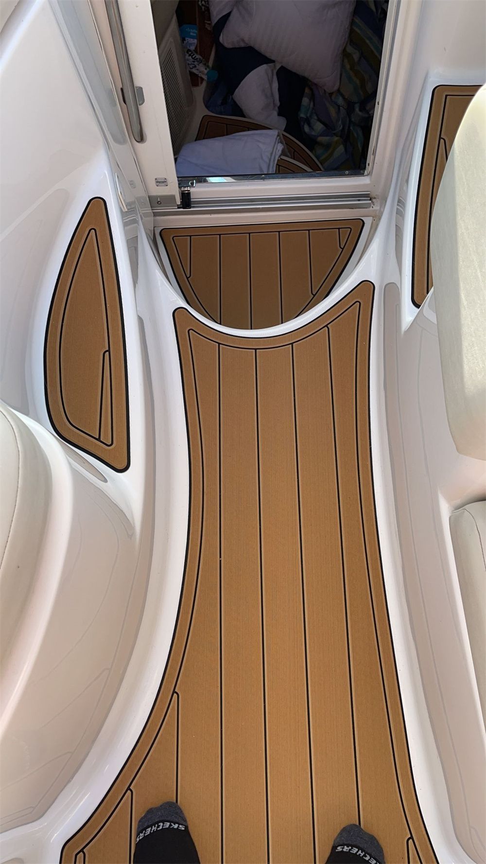2005 Chaparral Signature 290 Swim Platform Cockpit Boat EVA Teak Floor Pad Mat