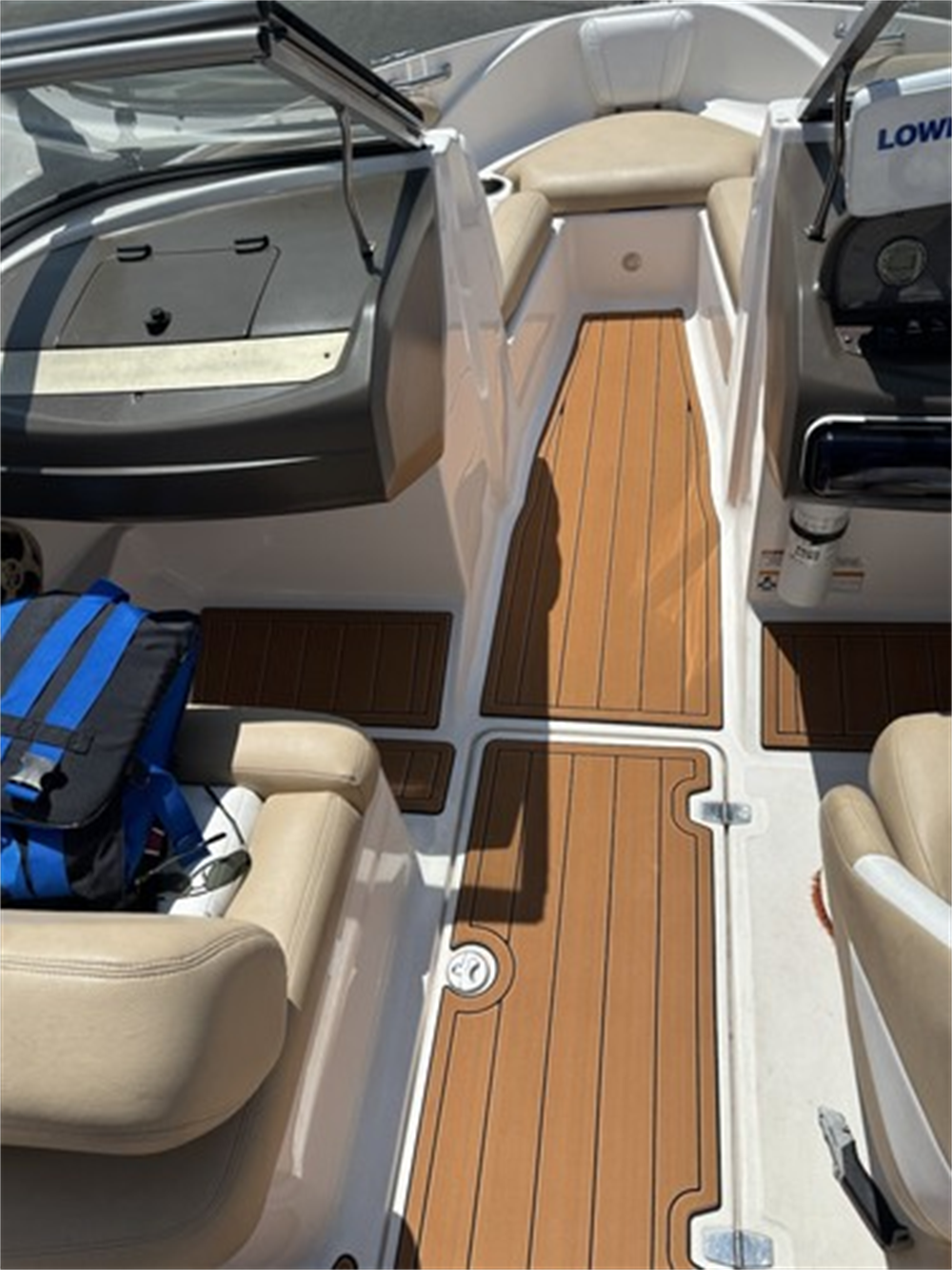 2015 Regal 1900 ES Swim Platform Cockpit Boat EVA Faux Foam Teak Deck