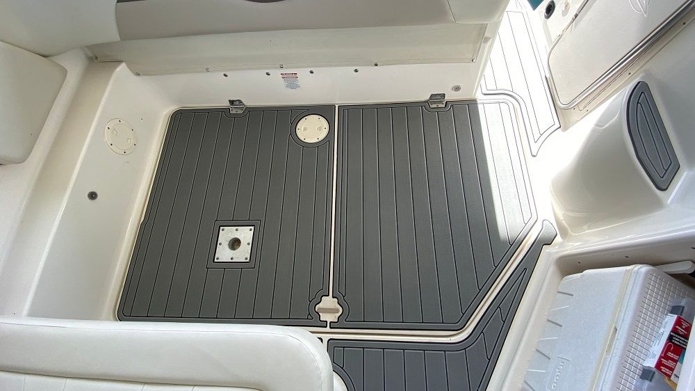2006 Chaparral 280 Swim Platform Cockpit Boat EVA Foam Teak Deck Floor Pad Mat