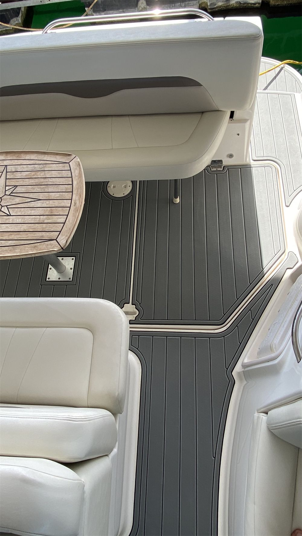 2006 Chaparral 280 Swim Platform Cockpit Boat EVA Foam Teak Deck Floor Pad Mat
