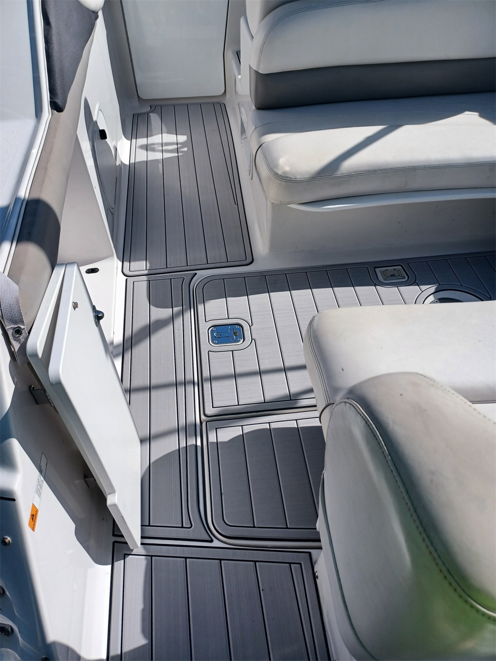 2004 Four Winns 248 Vista Swim Platform Cockpit Boat EVA Teak Deck Floor Pad Mat