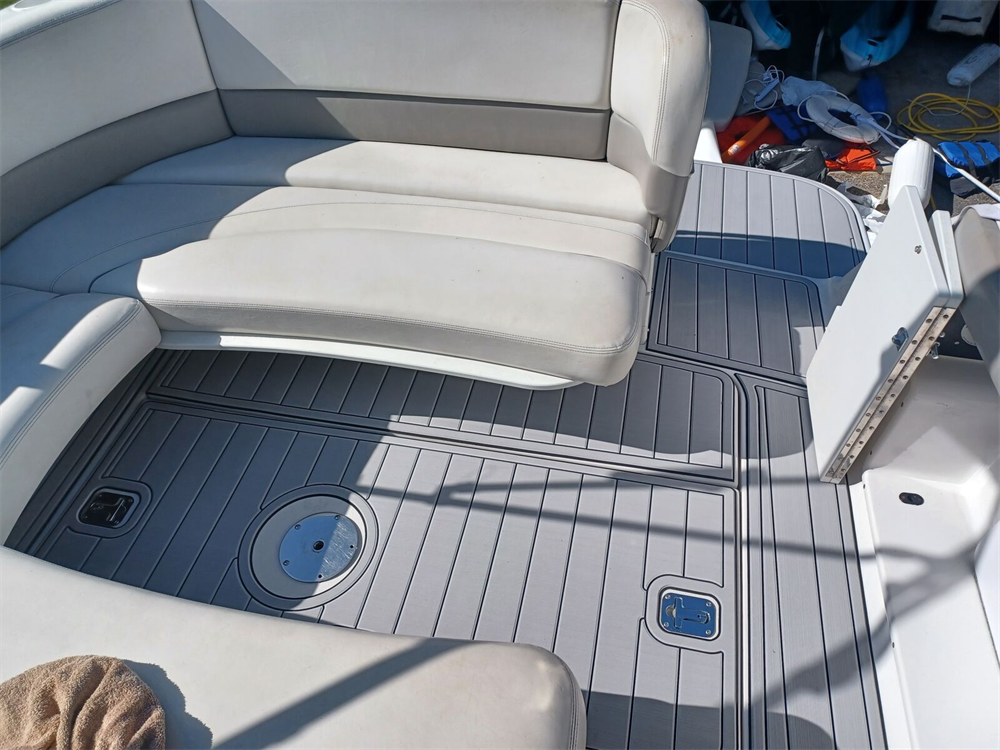 2004 Four Winns 248 Vista Swim Platform Cockpit Boat EVA Teak Deck Floor Pad Mat
