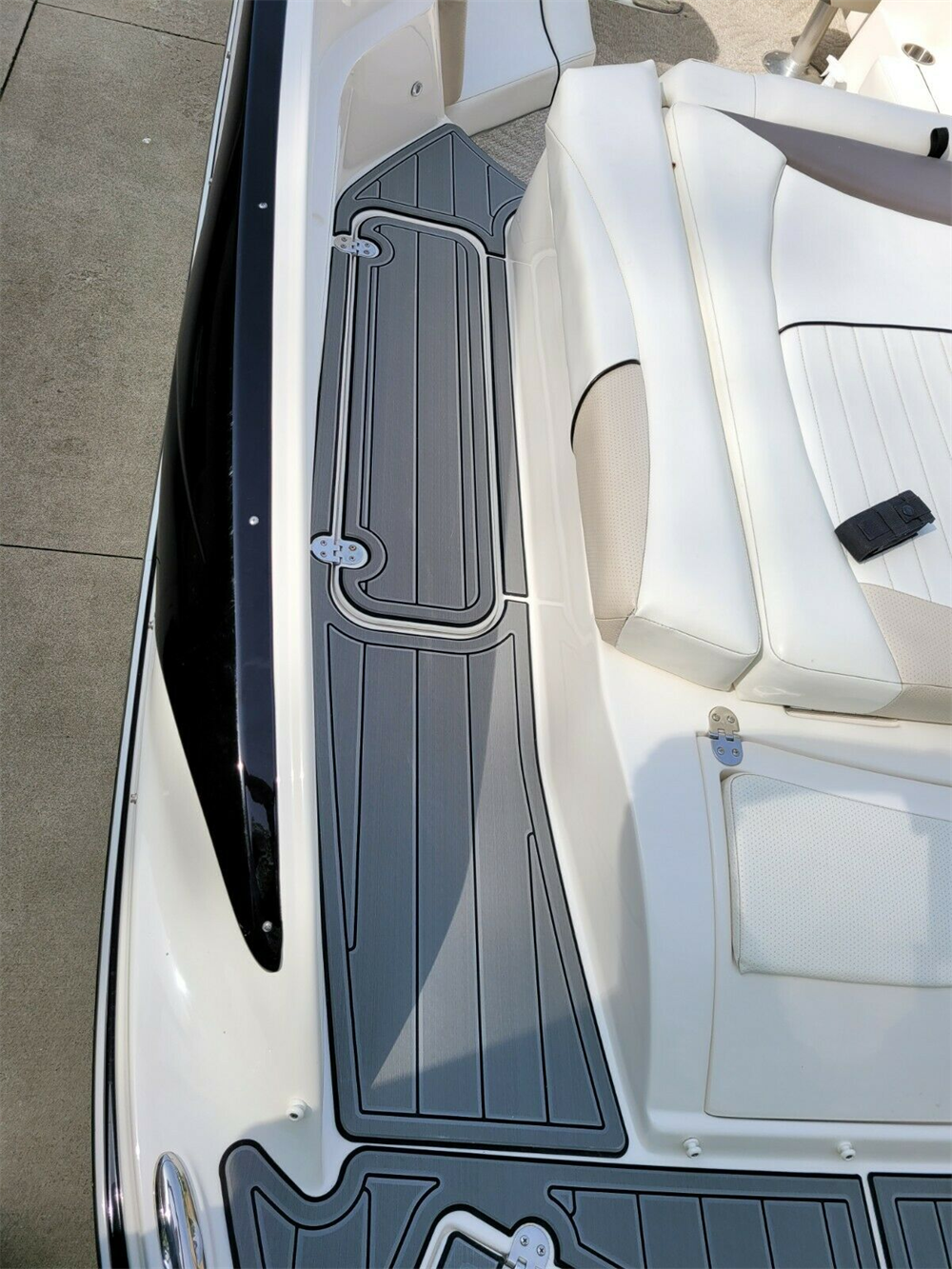 2010 Rinker 246 Captiva BR Swim Platform Boat EVA Foam Teak Deck