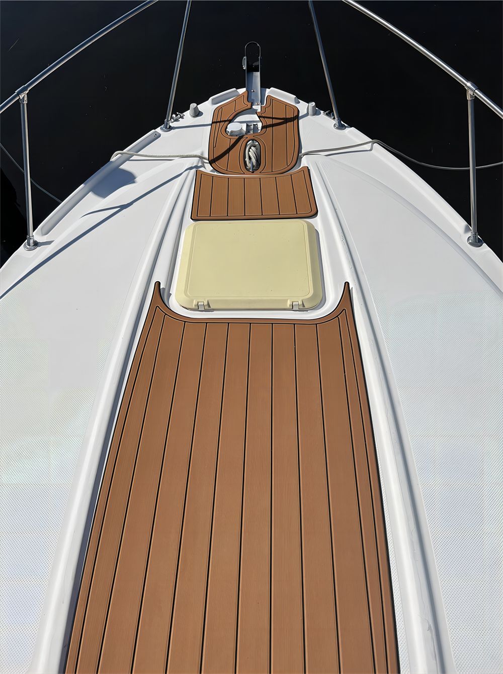 2000-2006 Bayliner 2855 Upper Deck Pads Boat EVA Foam Faux Teak Deck