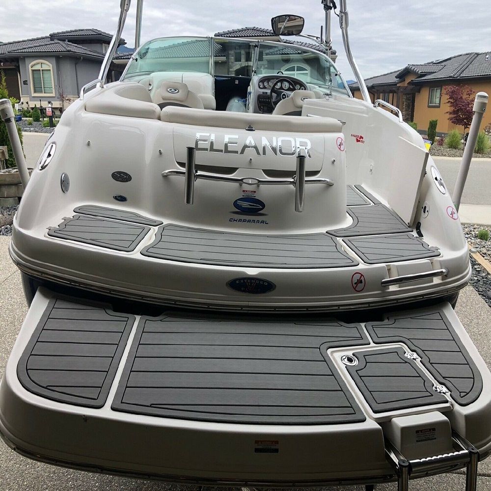 2005 Chaparral 230 SSI Swim Platform Step Boat EVA Foam Teak Deck