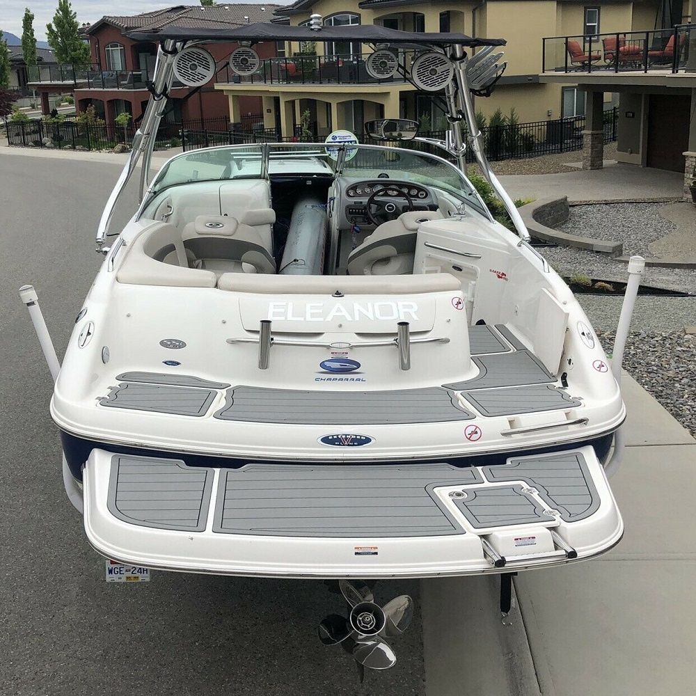 2005 Chaparral 230 SSI Swim Platform Step Boat EVA Foam Teak Deck
