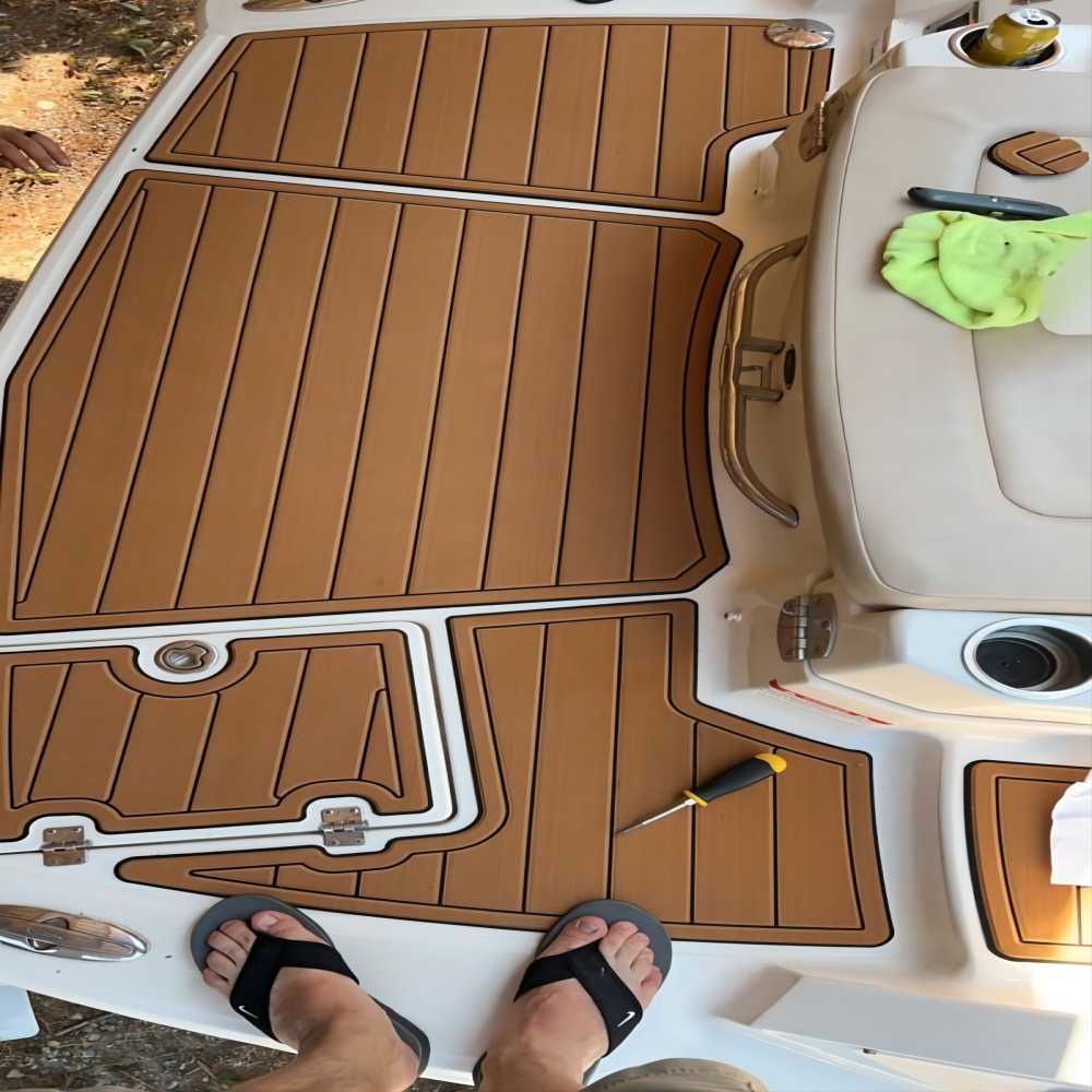 2008-2012 Chaparral 244 Sunesta Swim Platform Boat EVA Foam Teak
