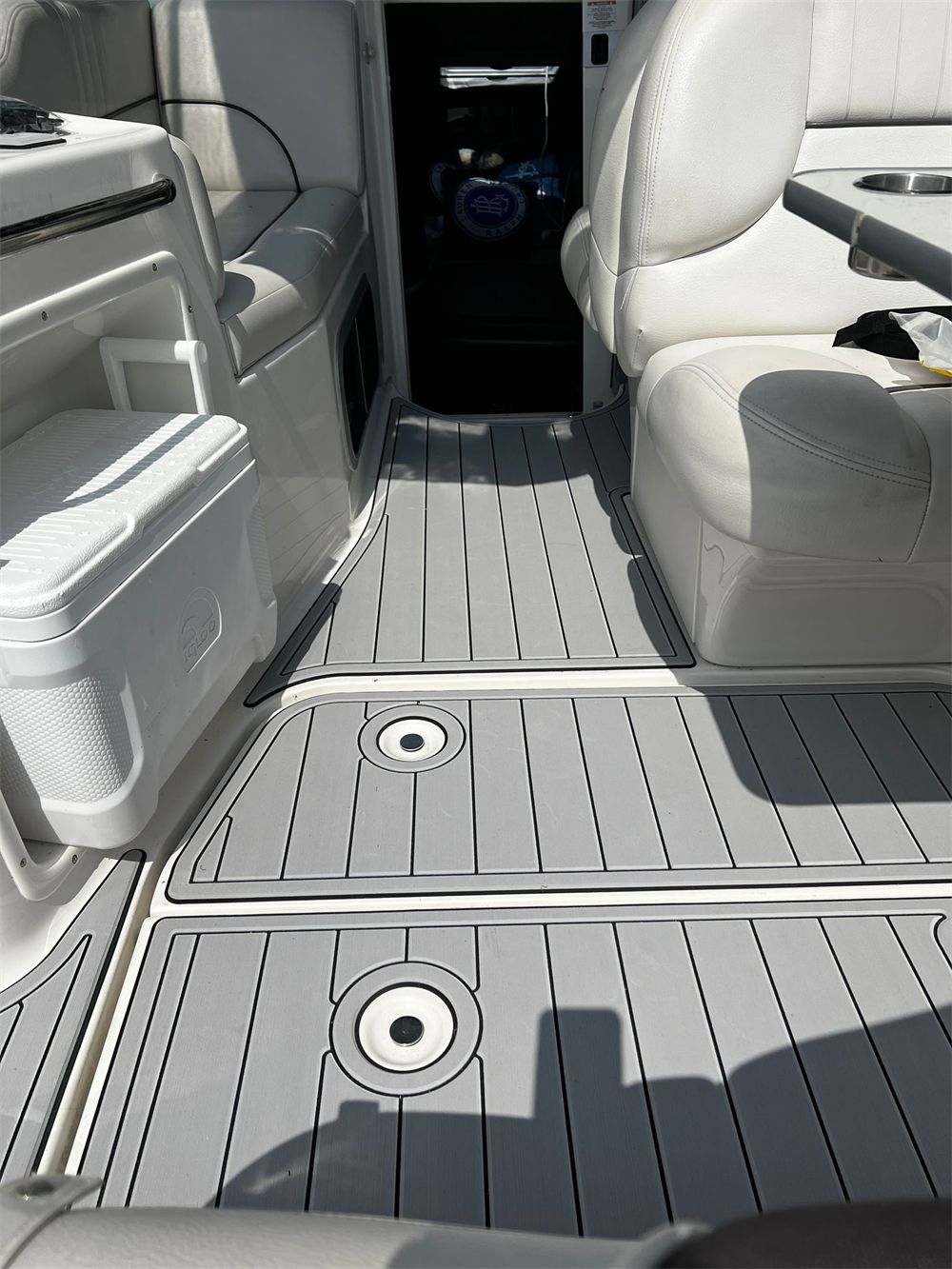 2005 Chaparral Signature 240 Swim Platform Cockpit Boat EVA Teak Floor Pad Mat