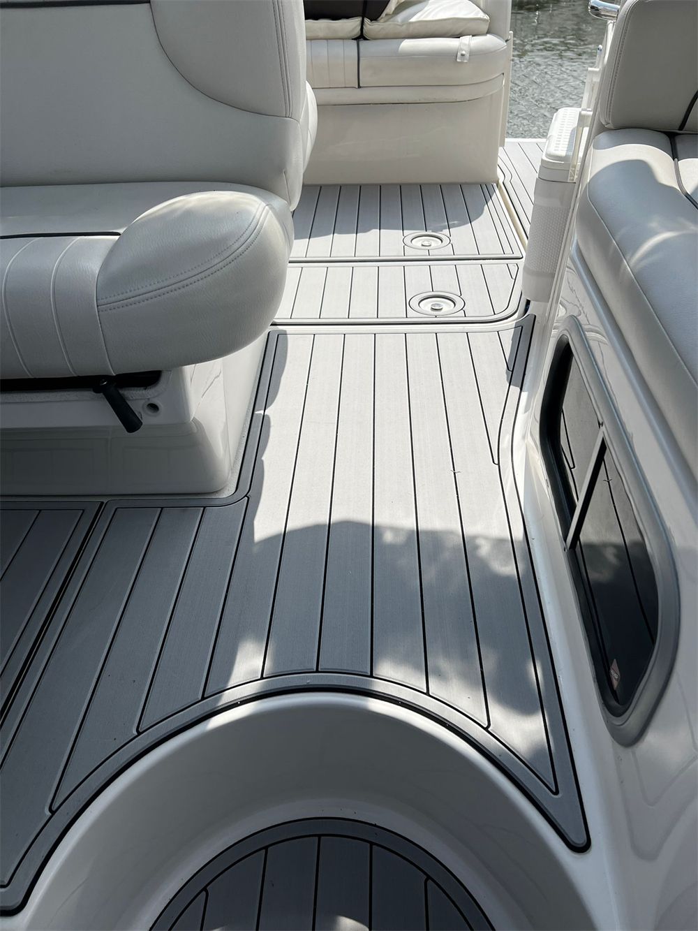 2005 Chaparral Signature 240 Swim Platform Cockpit Boat EVA Teak Floor Pad Mat