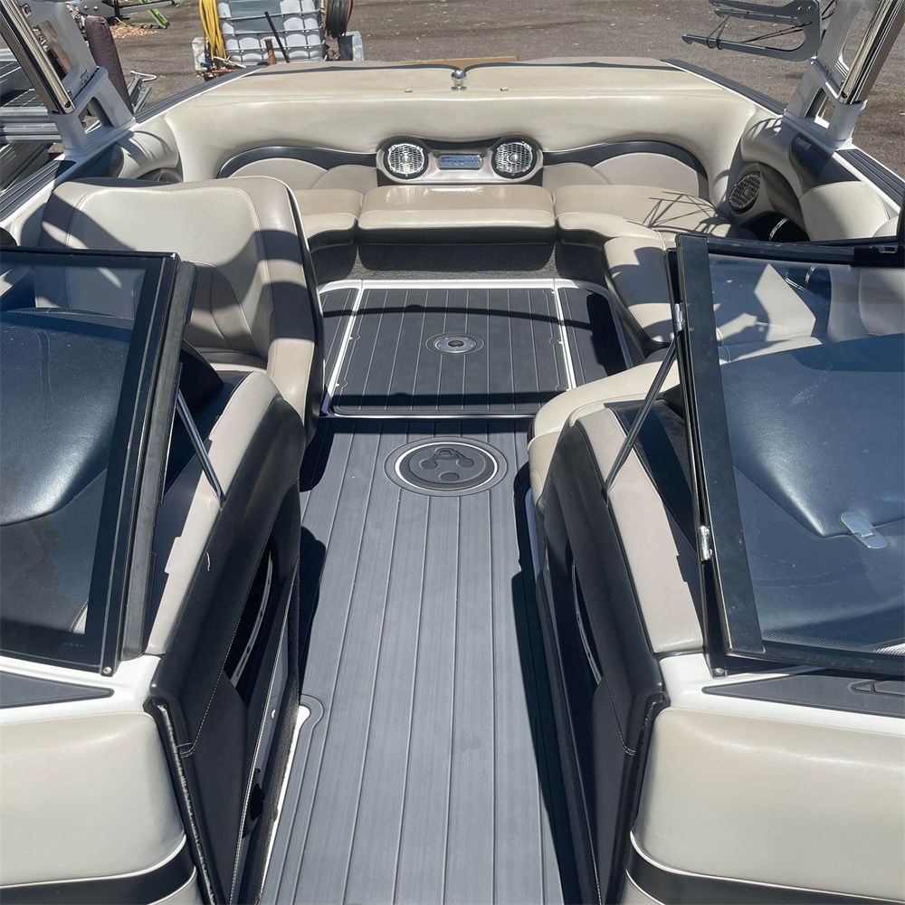 2010-2014 Malibu 21 VLX Cockpit Pad Boat EVA Foam Teak Deck Floor Mat