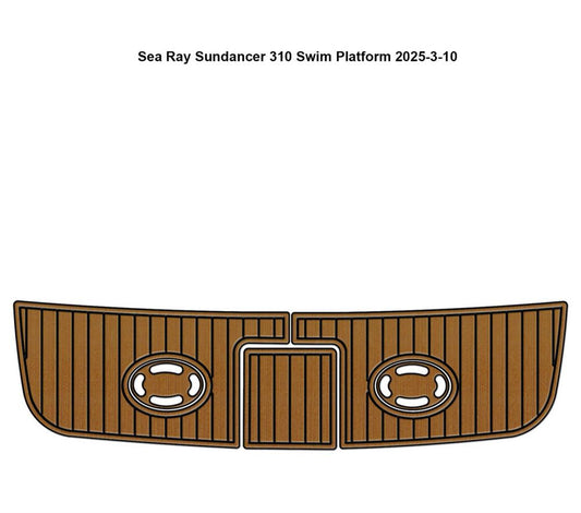 Sea Ray 310 Sundancer Swim Platform Pad Boat EVA Foam