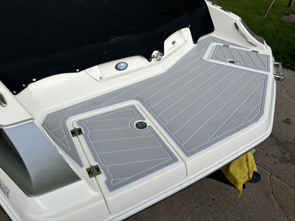 2006 Larson 228 LXI Swim Platform Step Pad Boat EVA Foam Teak Deck Floor Mat