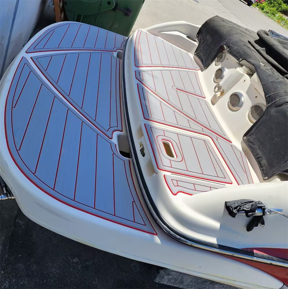 2009 Bayliner 205 BR Swim Platform Step Boat EVA Foam Teak Deck Floor Pad Mat