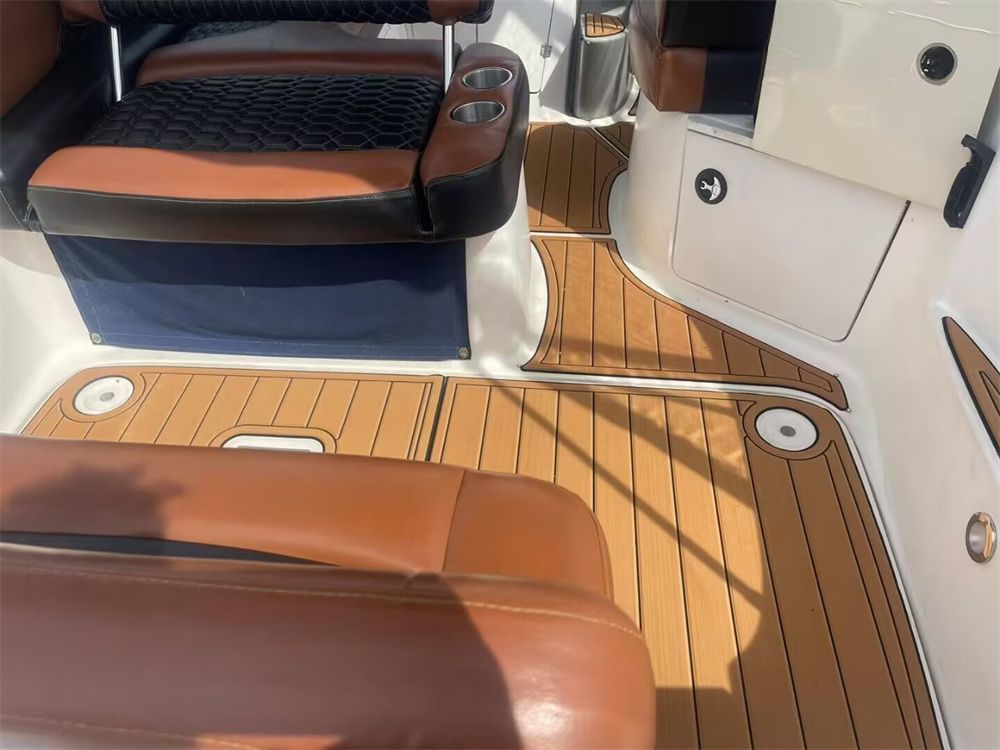 2003 Bayliner 245 SB Swim Platform Cockpit Boat EVA Foam Teak Deck Floor Pad Mat