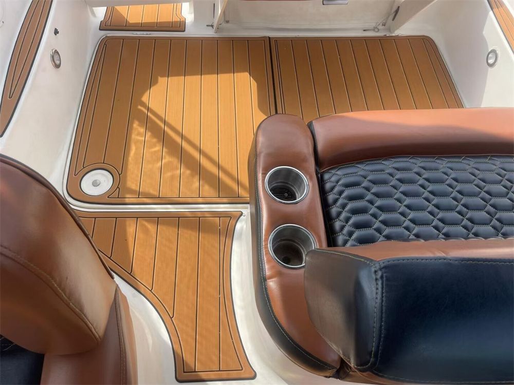 2003 Bayliner 245 SB Swim Platform Cockpit Boat EVA Foam Teak Deck Floor Pad Mat
