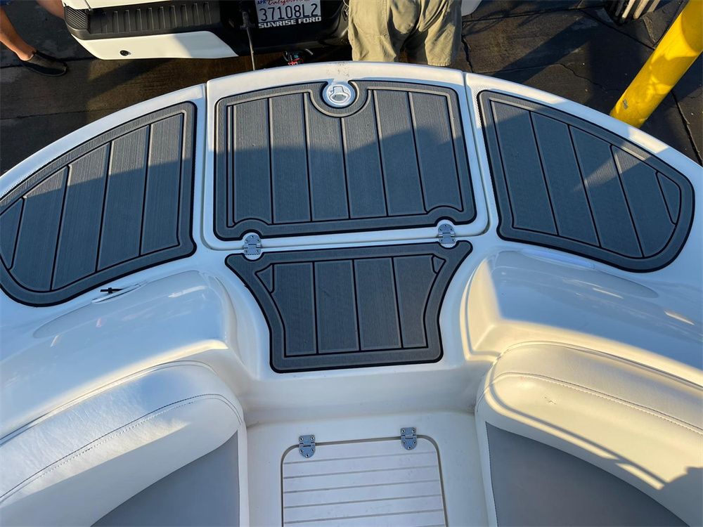 2002 Chaparral 242 Swim Step Platform Cockpit Boat EVA Foam Teak Deck Floor Pad
