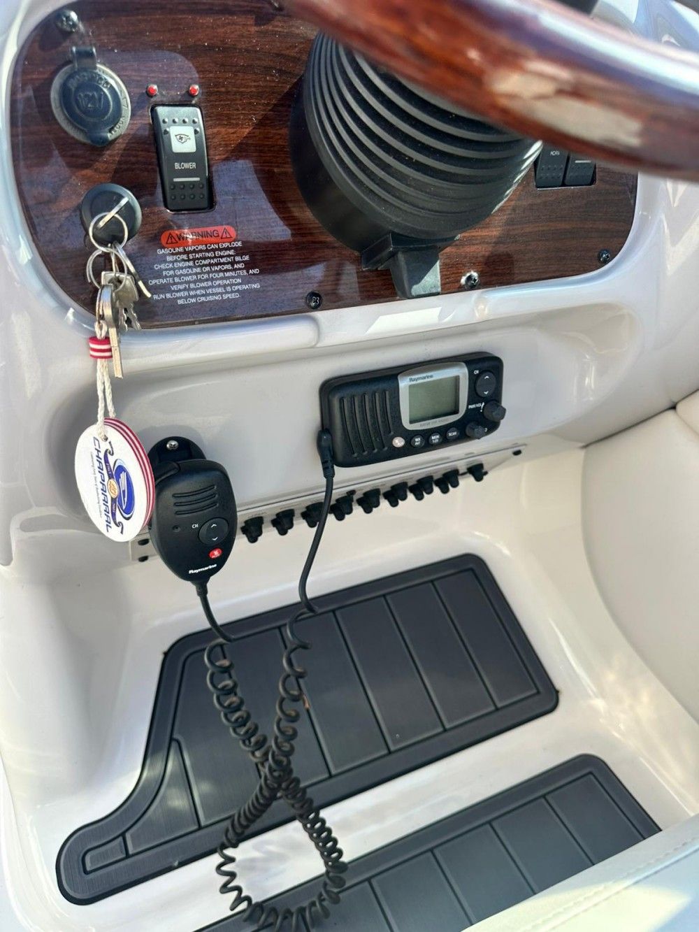 2007 Chaparral 246 SSI Swim Platform Cockpit Boat EVA Foam Teak Floor Pad Mat