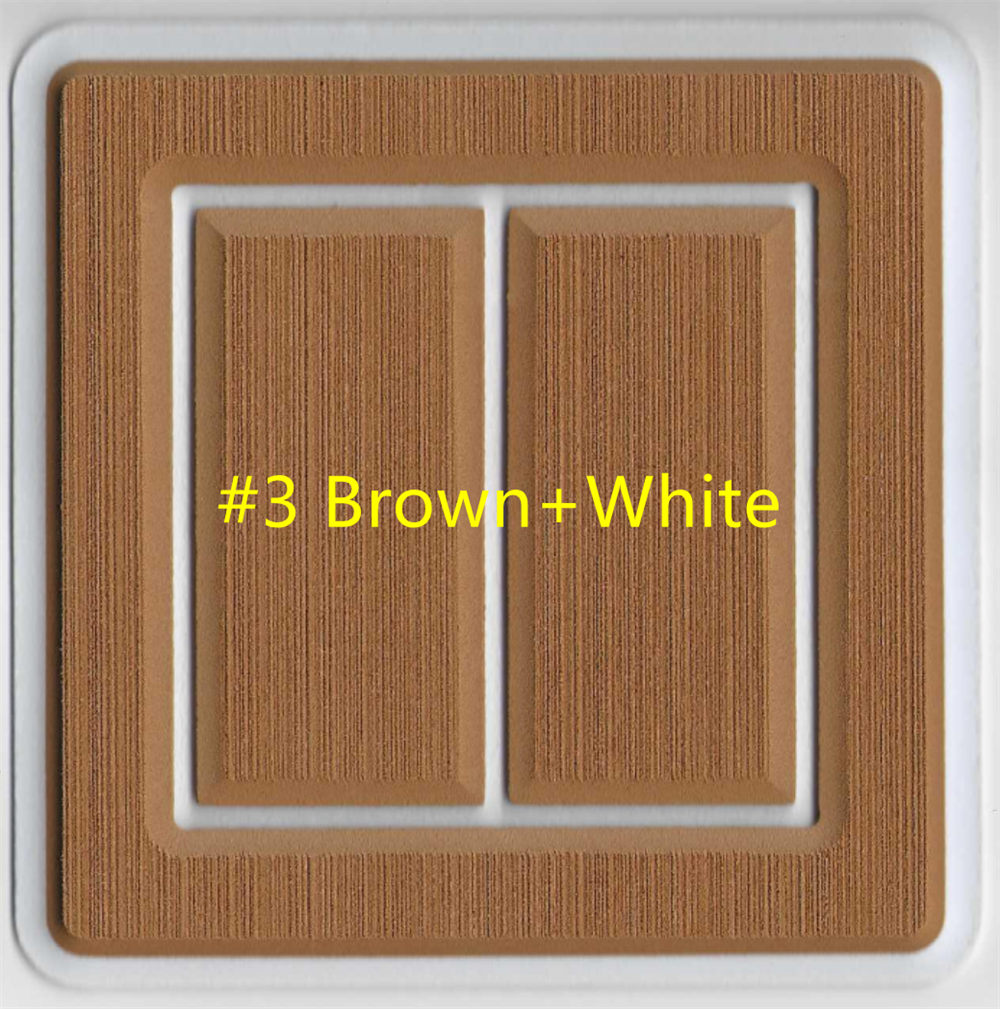 2004-2005 Cobalt 200 Swim Platform Step Pad Boat EVA Foam Teak Deck Floor Mat
