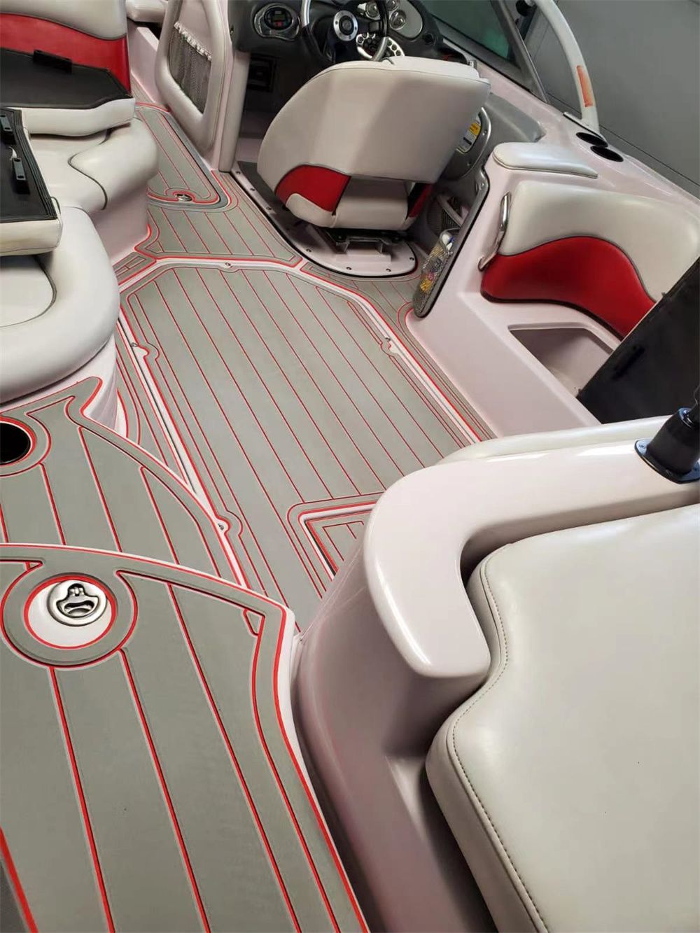2006 Nautique SV211 Swim Platform Cockpit Pad Boat EVA Foam Teak Deck Floor Mat