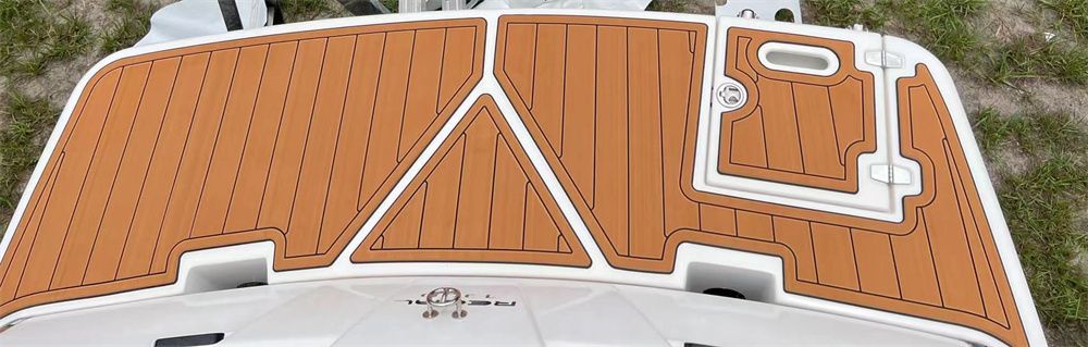 2001 Regal 1900 LE Swim Platform Cockpit Pad Boat EVA Foam Teak Deck Floor Mat