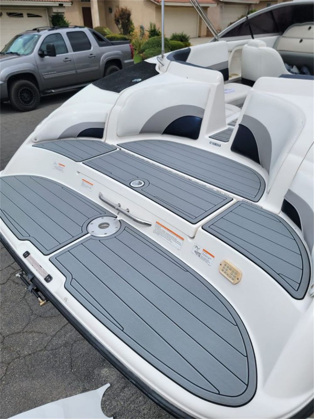 2003-2006 Yamaha AR SX 230 Swim Platform Cockpit Boat EVA Foam Teak Floor Pad