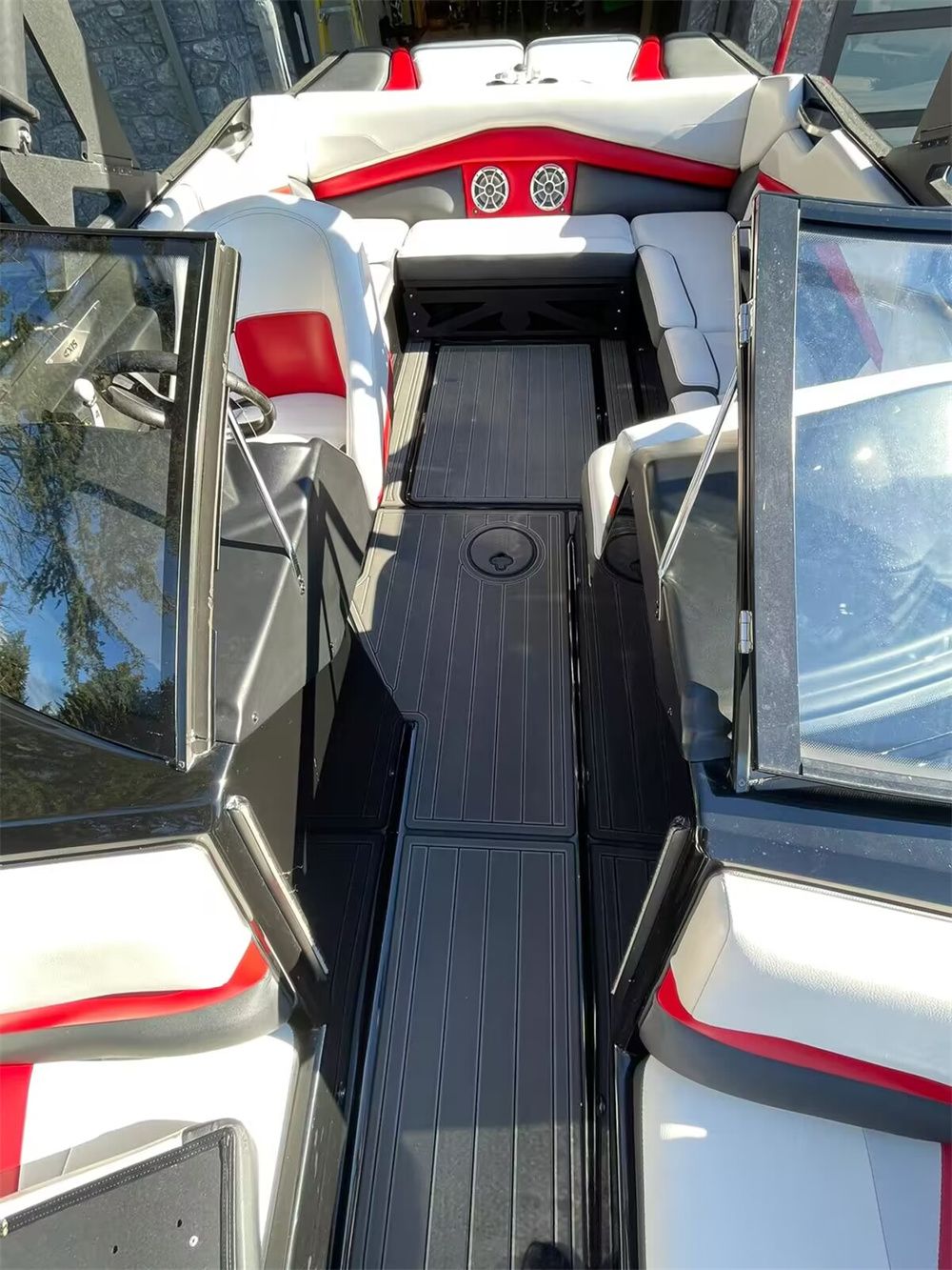 2015-2017 AXIS A22 Swim Platform Cockpit Pad Boat EVA Foam Teak Deck Floor Mat