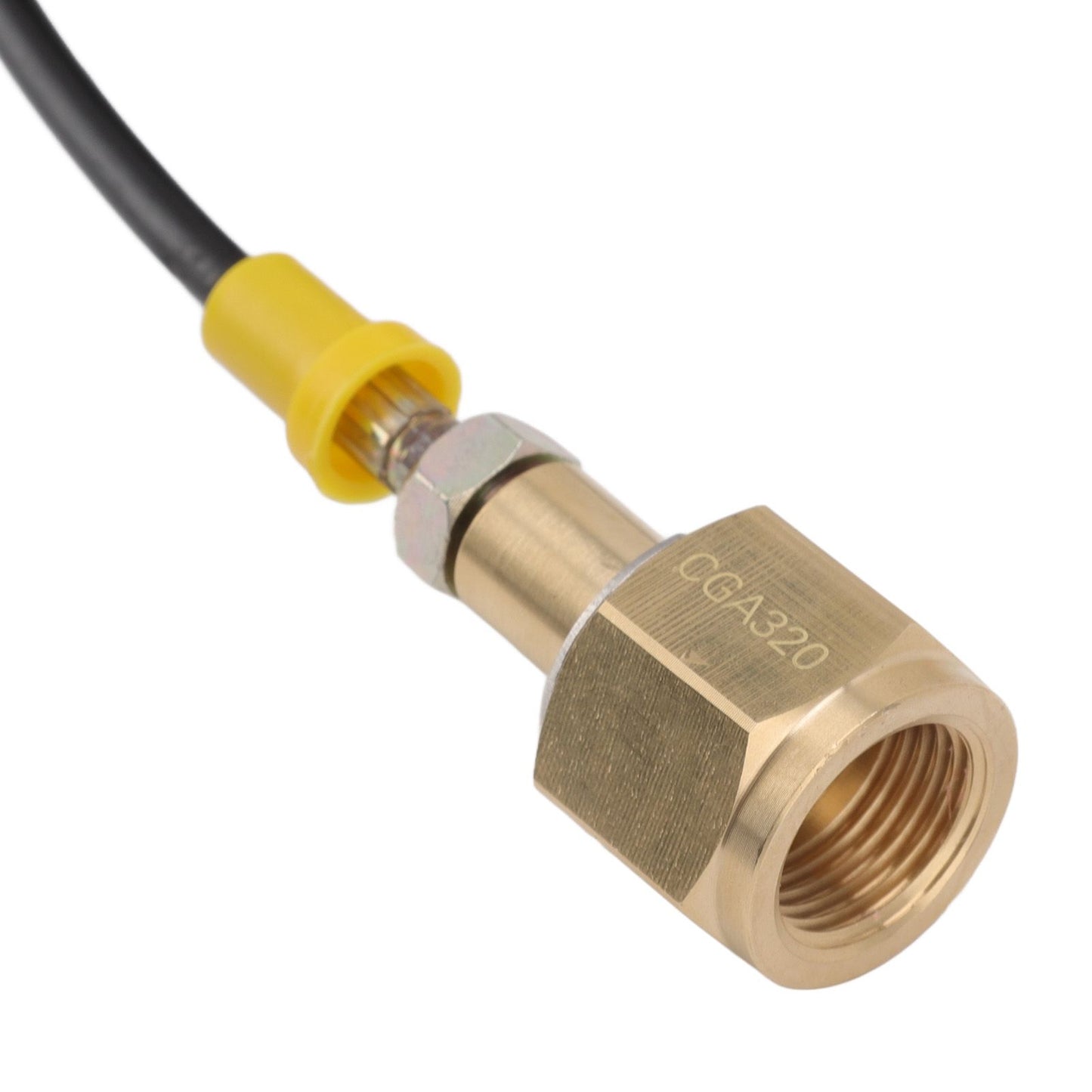 Soda Machine Adapter Hose Kit 1.5m Black Soda Adapter Hose with Gold Quick