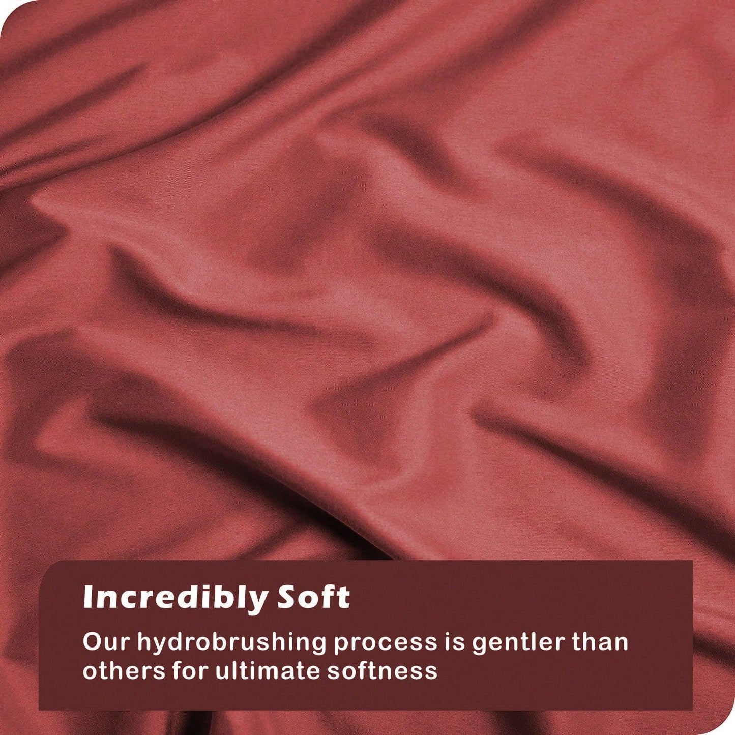 Hotel Soft Microfiber Duvet Cover Set-2000TC Quilt Cover Set & Pillowcases -1 Donna Cover Zipper Closure & 1 x Pillowcases-Breathable Bedding - Wrinkle, Fade, Stain Resistant(Red,Queen)