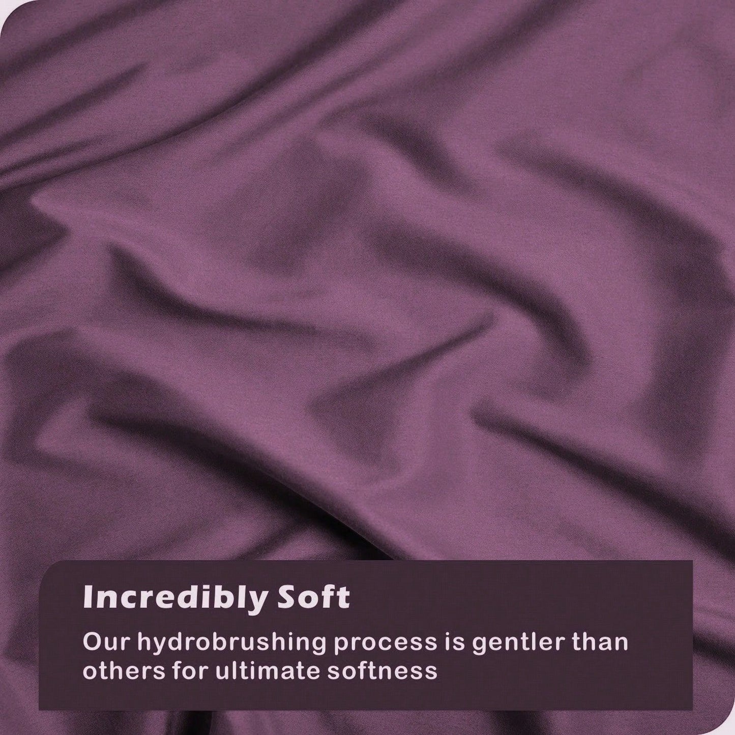 Hotel Soft Microfiber Duvet Cover Set-2000TC Quilt Cover Set & Pillowcases -1 Donna Cover Zipper Closure & 1 x Pillowcases-Breathable Bedding - Wrinkle, Fade, Stain Resistant(Purple,Queen)