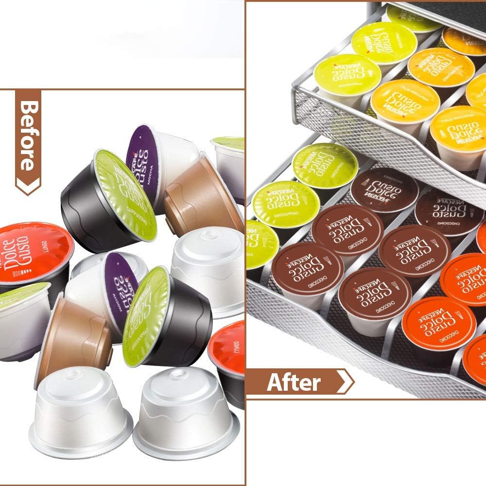 CARLA HOME K-Cup Coffee Pod Drawer for 72 Coffee Pods Storage