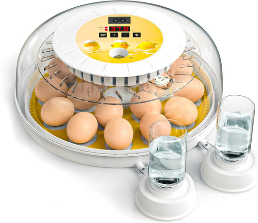 CARLA HOME 18 Egg Incubator with Automatic Turning & LED Display