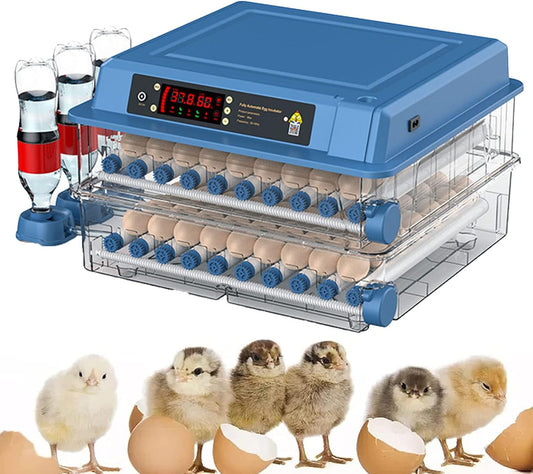 CARLA HOME 128 Egg Incubator with Automatic Turning & LED Display