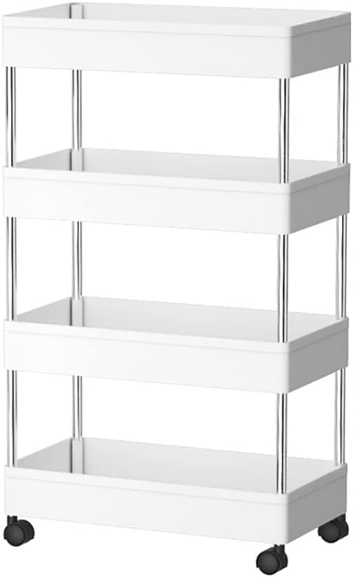 CARLA HOME Slim Storage Cart Organizer Trolley