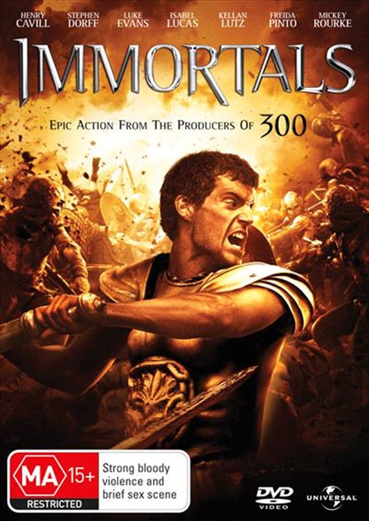 Immortals DVD