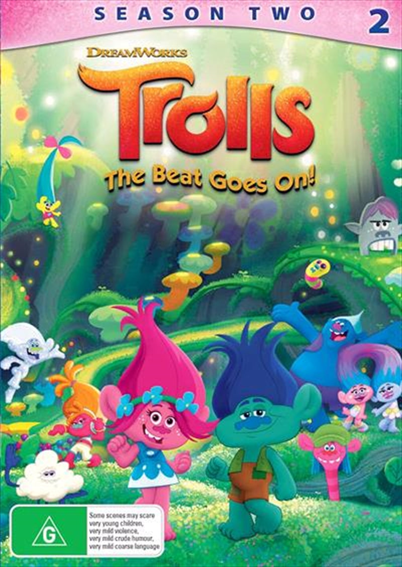 Trolls - The Beat Goes On - Season 2 DVD