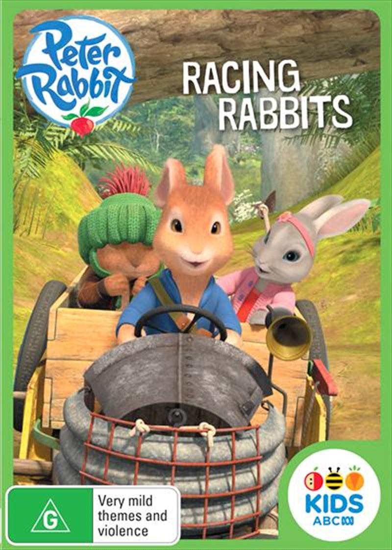 Pets Peter Rabbit Peter Rabbit - Racing Rabbits DVD – GAM Enterprises
