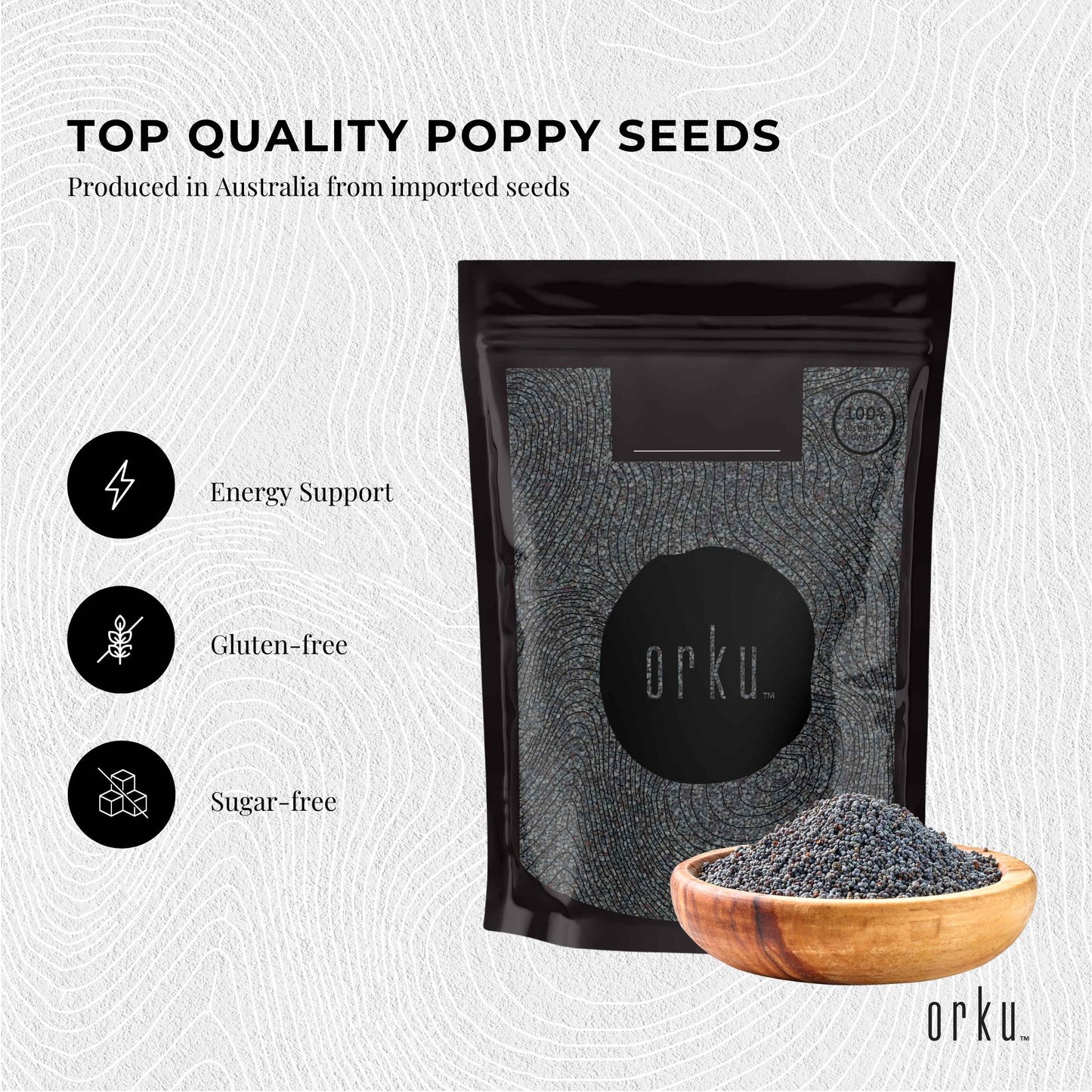 Poppy Seeds Unwashed Papaver Somniferum For Baking