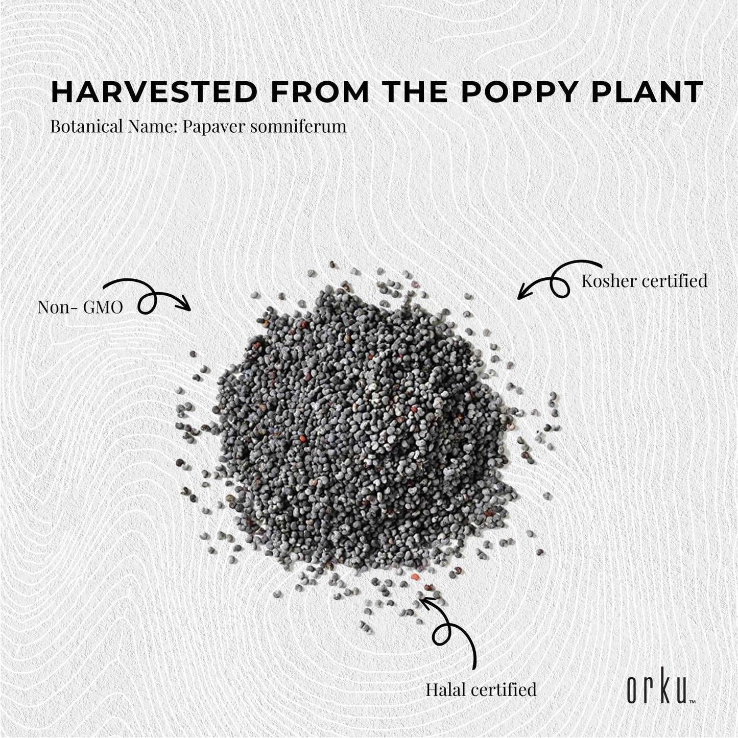 Poppy Seeds Unwashed Papaver Somniferum For Baking