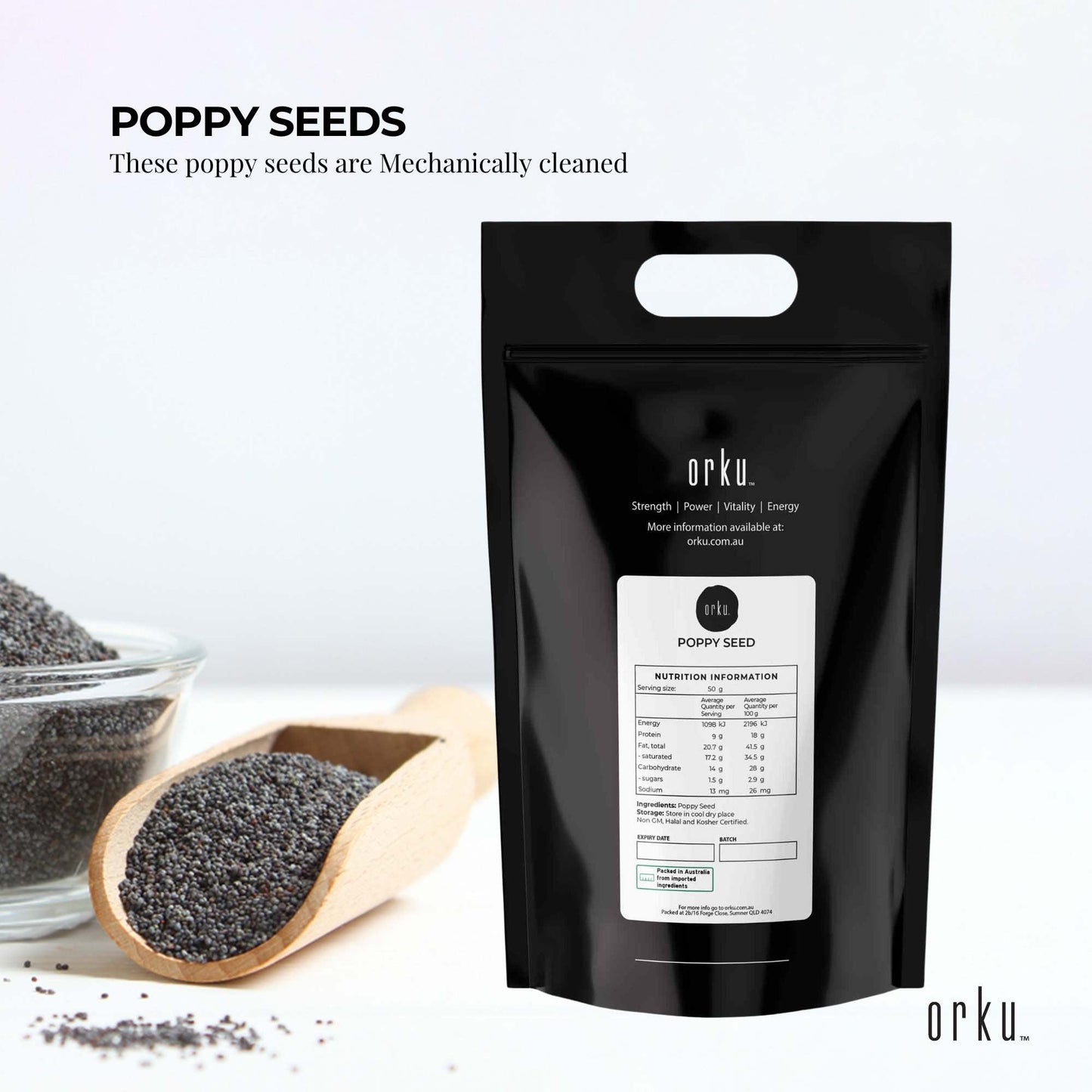Poppy Seeds Unwashed Papaver Somniferum