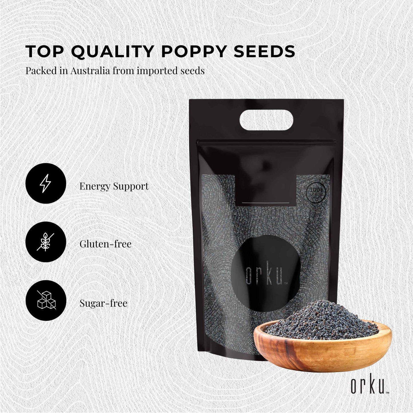 Poppy Seeds Unwashed Papaver Somniferum