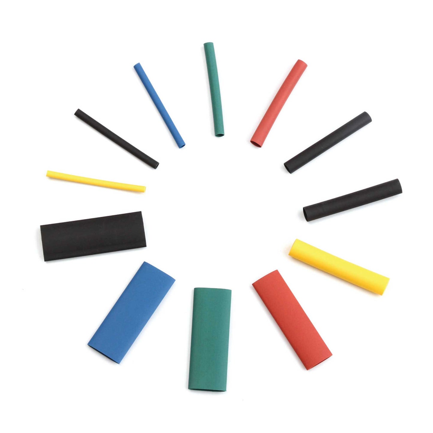 530 Pcs Heating Shrink Sleeve Set Heat Shrinkable Insulation