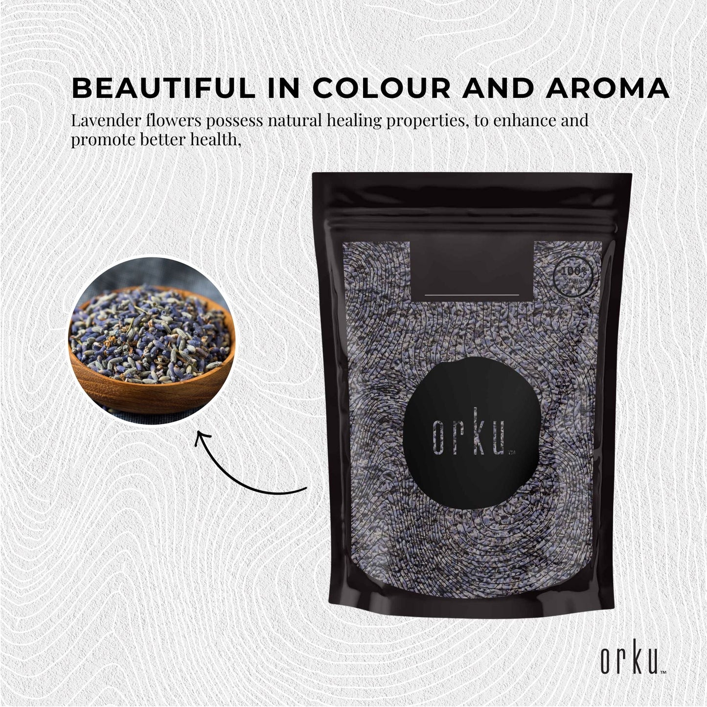 Organic Lavender Flower - Dried Fragrant