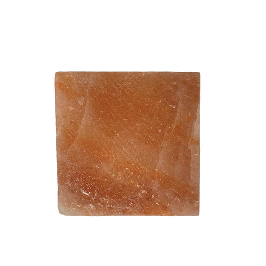 Himalayan Pink Salt Cooking Block 21 x 21 x 3cm - Square Slab
