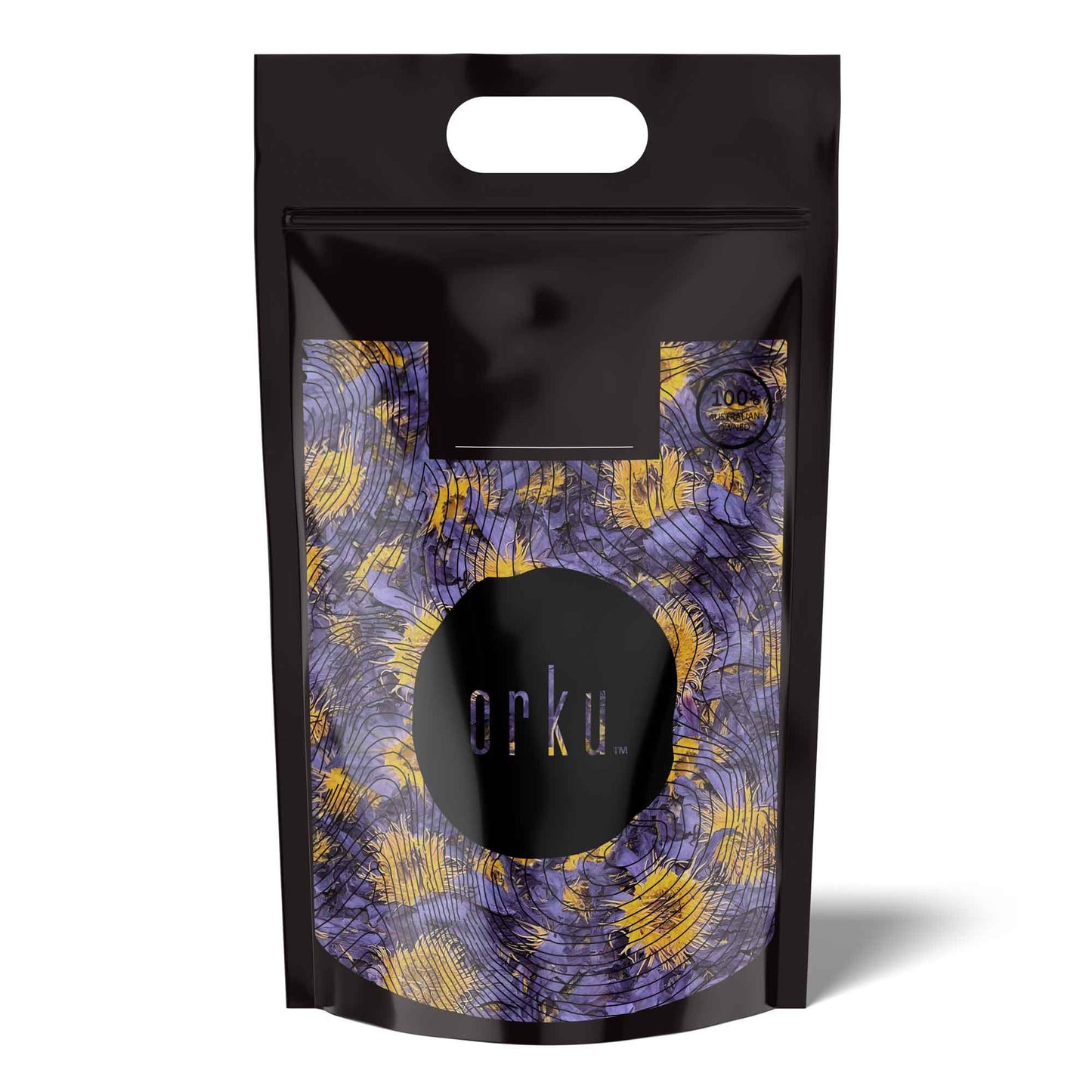 Orku 500g Dried Blue Lotus Flowers - Whole
