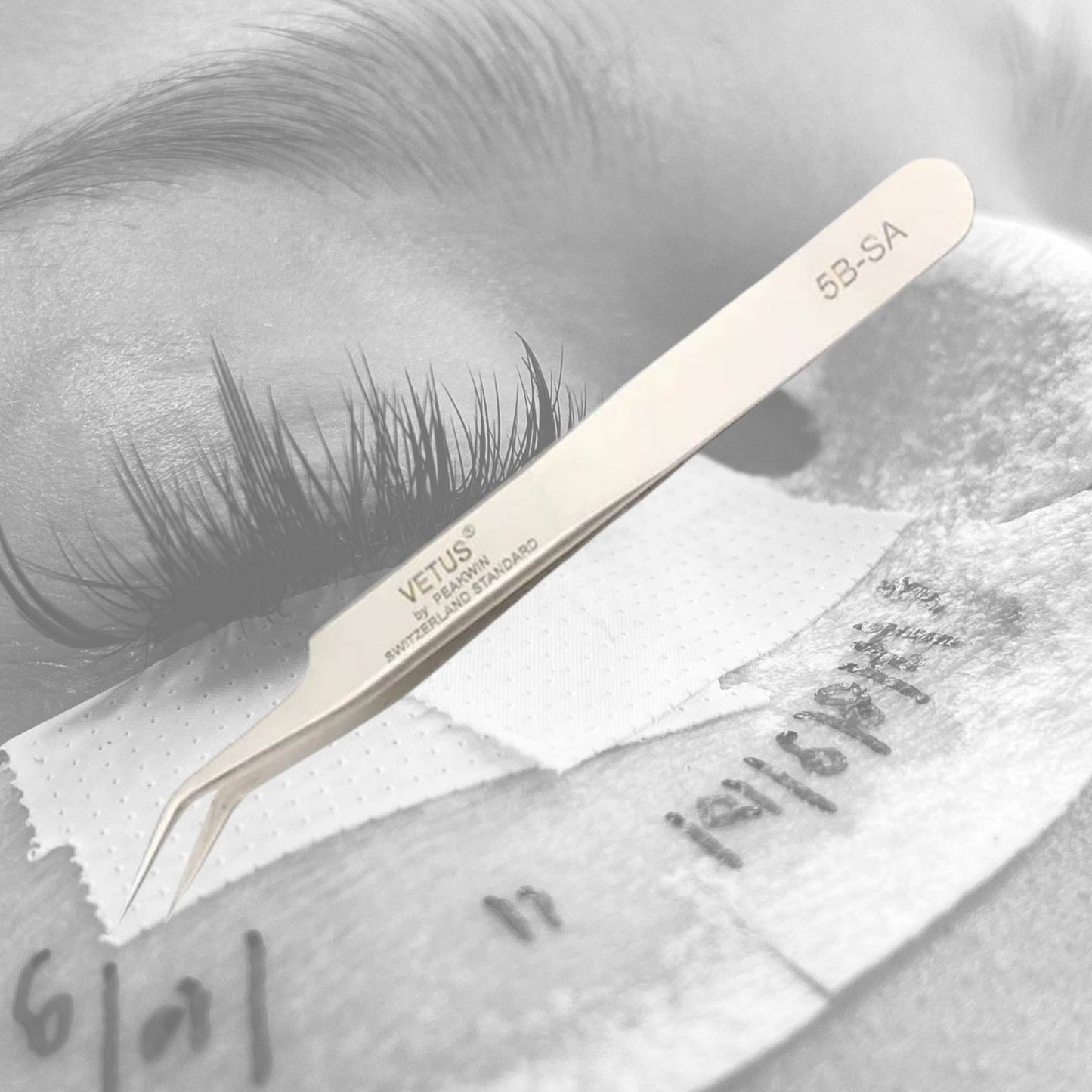 Miosh Eyelash Extension Tweezers -  Lash Isolation VETUS 5B-SA