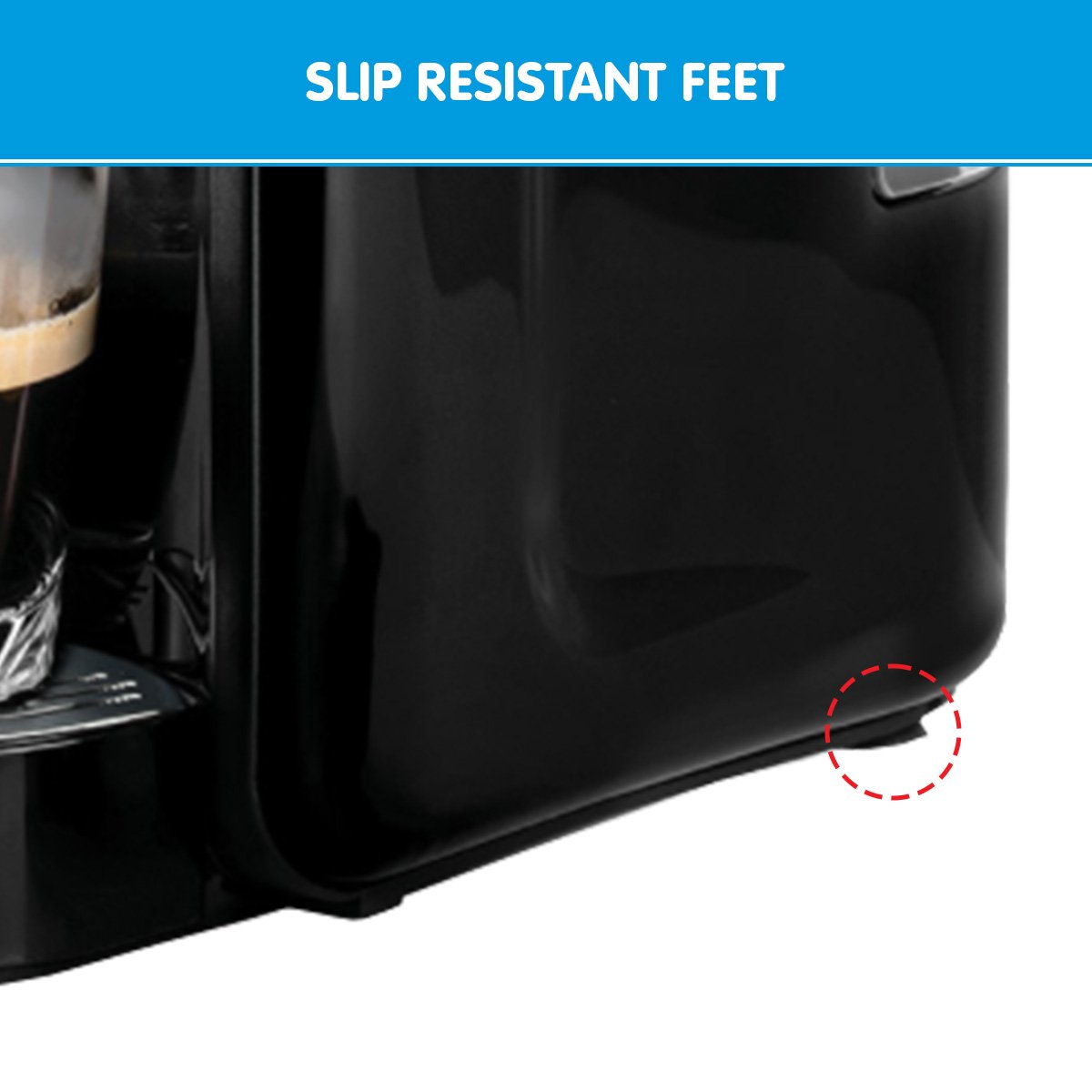 Pronti HomeMaid 3-in-1 Coffee Machine Multi-Capsule Pods and Ground Coffee Nespresso & Caffitaly Compatible CM-511HM